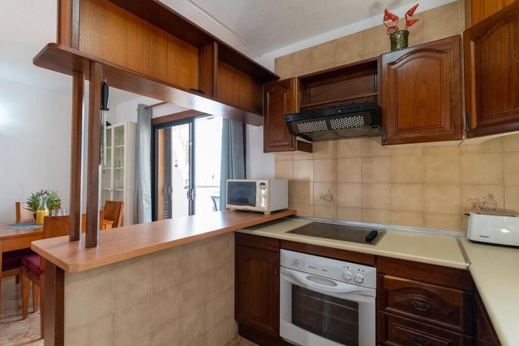 Apartamento Con 2 Terrazas En Los Cristianos ลอส กริสเตียนอส ภายนอก รูปภาพ