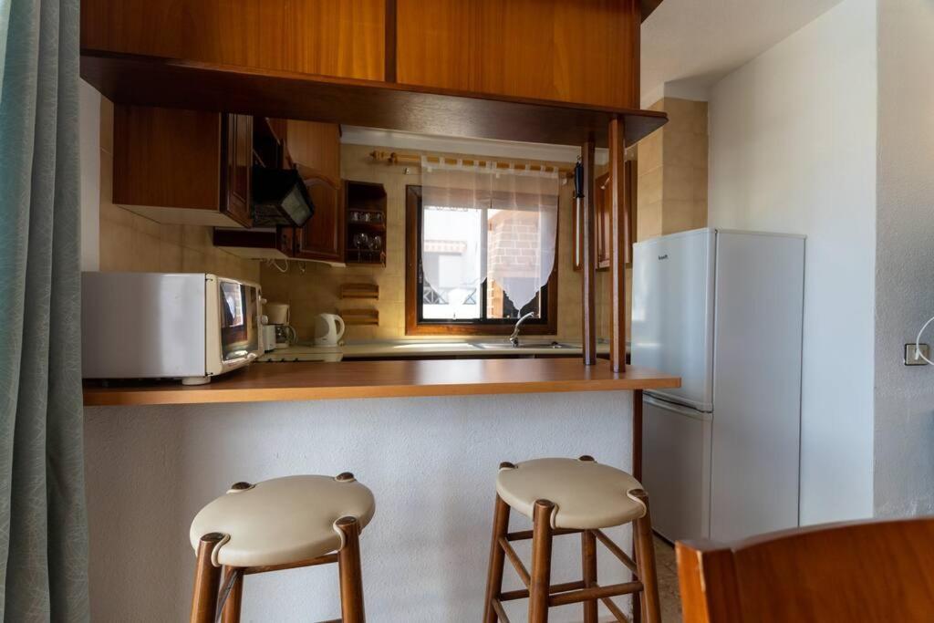 Apartamento Con 2 Terrazas En Los Cristianos ลอส กริสเตียนอส ภายนอก รูปภาพ